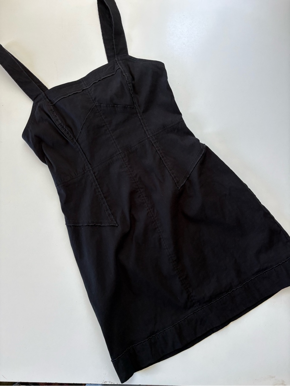 Anthropologie Black Mini Dress 4